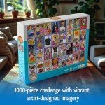 Wonder Forge Dandy Dogs 1000 Piece Jigsaw Puzzle for Adults | Unique, Perfectly-Fitting Pieces | Fun, Vibrant Imagery | Amazon Exclusive