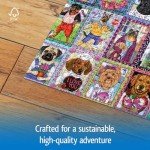Wonder Forge Dandy Dogs 1000 Piece Jigsaw Puzzle for Adults | Unique, Perfectly-Fitting Pieces | Fun, Vibrant Imagery | Amazon Exclusive