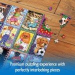 Wonder Forge Dandy Dogs 1000 Piece Jigsaw Puzzle for Adults | Unique, Perfectly-Fitting Pieces | Fun, Vibrant Imagery | Amazon Exclusive