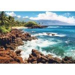 2000 Piece Jigsaw Puzzles for Adults, Hawaiian Sunset Beach Puzzle, Recycled Thick Cardboard, Lettered Back Guide, Relaxing Ocean Scene Gift, 39 x 28 in