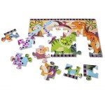 Melissa & Doug Dinosaur Dawn Jumbo Jigsaw Floor Puzzle (24 pcs, 2 x 3 feet) - FSC Certified