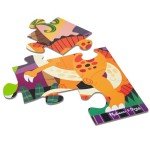 Melissa & Doug Dinosaur Dawn Jumbo Jigsaw Floor Puzzle (24 pcs, 2 x 3 feet) - FSC Certified
