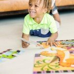 Melissa & Doug Dinosaur Dawn Jumbo Jigsaw Floor Puzzle (24 pcs, 2 x 3 feet) - FSC Certified