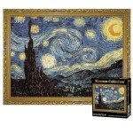 Jigsaw Puzzle 3000 Pieces for Adults, Difficult Challenges Educational Toys Family Fun Games for Relax and Create 45.27 x 32.28 inches (Starry Night)