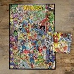 AQUARIUS Avengers 60th Anniversary 5000pc Puzzle (5000 Piece Jigsaw Puzzle) - Glare Free - Precision Fit - Officially Licensed Marvel Merchandise & Collectibles - 58.8 x 42 Inches