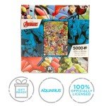 AQUARIUS Avengers 60th Anniversary 5000pc Puzzle (5000 Piece Jigsaw Puzzle) - Glare Free - Precision Fit - Officially Licensed Marvel Merchandise & Collectibles - 58.8 x 42 Inches