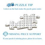 Blue Iris Flower Puzzle 1000 Piece for Adults, Fantasy Floral Plant Jigsaw Puzzle, Colorful Starry Night Puzzle