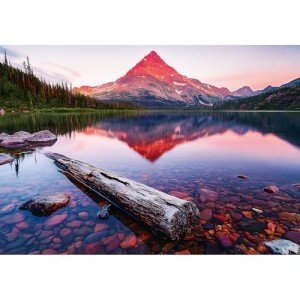 2000 Piece Jigsaw Puzzle for Adults – Glacier National Park, Redwood Forest & Mountain Landscape – Large Nature Puzzle, Challenging & Eco-Friendly, 39" x 28"