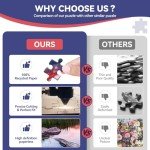 2000 Piece Jigsaw Puzzle for Adults – Glacier National Park, Redwood Forest & Mountain Landscape – Large Nature Puzzle, Challenging & Eco-Friendly, 39" x 28"