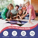 2000 Piece Jigsaw Puzzle for Adults – Glacier National Park, Redwood Forest & Mountain Landscape – Large Nature Puzzle, Challenging & Eco-Friendly, 39" x 28"