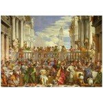 Educa - The Wedding at Cana, Paolo Veronese | 4000 Piece Puzzle for Adults. Measurements: 75.59" x 53.54". Includes Lost Part Service While Supplies Last. from 14 Years Old (19949)