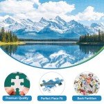 2000 Piece Puzzle for Adults, Blue Mountains and White Clouds Jigsaw Puzzle, Scenic Nature 2000 Pieces, Relaxing and Challenging, 39" x 28"