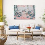 Ravensburger Pink Water Lilies 4000 Piece Jigsaw Puzzle | Ideal Challenge or Great Group Activity | Eco-Conscious Materials