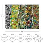 AQUARIUS TMNT Timeline 3000pc Puzzle (3000 Piece Jigsaw Puzzle) - Glare Free - Precision Fit - Officially Licensed Teenage Mutant Ninja Turtles Merchandise & Collectibles - 42x35 Inches