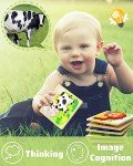 Benresive Wooden Toddler Puzzles, 6pcs Animal Montessori Toys for 1-3 Year Old Boys & Girls, Learning Educational Preschool Toys, Great Gifts for 1 2 3 Year Olds