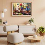 2000 Piece Jigsaw Puzzle for Adults, Magical Butterfly Flying Out of Book, Recycled Thick Cardboard, Lettered Back Guide, Challenging Art Puzzle Gift, 39 x 28 in