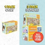 Odd Pieces Mystery Jigsaw Puzzle-1,000 Pcs Mystery Puzzle with Storytelling Comics, Secret Ending-1000 Piece Puzzle for Adults & Kids –19.7'' x 27.6'' Frameable Magic Puzzle Art (Turbo 3000)