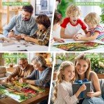 2000 Piece Puzzle for Adults – Farmer’s Market Jigsaw Puzzle with Fresh Fruits – Recycled Paper Puzzle, Challenging Family Activity Game (39 x 28 Inches)
