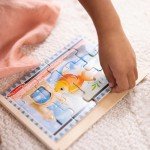 Melissa & Doug Wooden Jigsaw Puzzles in a Box 2-Pack for Preschool Boys and Girls – Pets, Vehicles