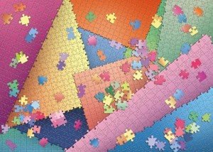 Difficult Puzzle 1000 Pieces, Impossible Colorful Jigsaw Puzzles for Adults, Challenging Puzzles for Adults Hard Puzzle