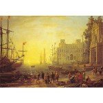 2000 Piece Puzzle,Seaside Boats 2000 Piece Puzzles for Adults,Porto con Villa Medici Puzzles for Adults 2000 Pieces and Up,Claude Gellée Puzzle 2000 Pieces,Port Scene with The Villa Medici Puzzles