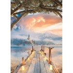 Nathan 12000926 1500 Piece Jigsaw Puzzle Enchanted Horizon - Diego Hernandez - Adults and Children from 14 Years - Premium Jigsaw Puzzle - Artist Collection