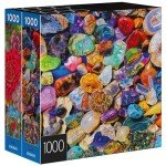 2-Pack of 1000-Piece Jigsaw Puzzles, Succulents & Rocks and Minerals | Puzzles for Adults and Kids Ages 8+, Amazon Exclusive