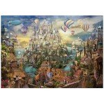 Educa - City of Dreams | 2000 Piece Puzzle for Adults. Measurements: 37.8" x 26.77". 14 Years Old (19944)