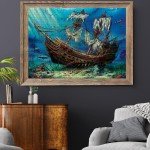 Anatolian Puzzle - Shipwreck Sea, 1500 Piece Jigsaw Puzzle, #4558