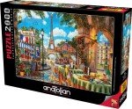 Anatolian Puzzle - Paris Day Out, 2000 Piece Jigsaw Puzzle, #3960