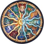 XWFXZRO Zodiac Horoscope Puzzles for Adults 1000 Pieces Challenging Puzzle Perfect for Game Nights 1000 Piece Jigsaw Puzzles for Kids, Family, Friends and Lovers, Finished Size 26.7" x 26.7"