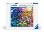 Ravensburger - Cinque Terre - 2000 Piece Jigsaw Puzzle - Featuring The Stunning Seaside Town in Italy - Beautiful, Vibrant Image - Frameable - Premium Quality - Puzzles for Adults