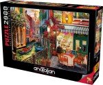 Anatolian Puzzle - Venetian Cafe, 2000 Piece Jigsaw Puzzle, #3952