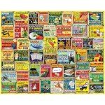 White Mountain Crazy State Laws Funny Puzzles for Adults 1000 Piece Puzzle Fun Unique Collage