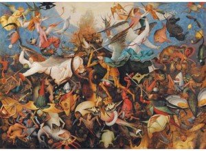 Anatolian Puzzle - The Fall of The Rebel Angels, 3000 Piece Jigsaw Puzzle, #4931