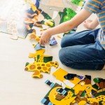 Melissa & Doug Safari Social Jumbo Jigsaw Floor Puzzle (24 pcs, 2 x 3 feet) - FSC Certified