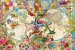 Ravensburger - Flora & Fauna World - 3000 Piece Jigsaw Puzzle - Stunning Vivid Colors - Bright Birds, Butterflies, Flowers & Leaves - Frameable - Premium Quality - Puzzles for Adults
