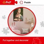 Trefl Wintry Neuschwanstein Castle, Germany 3000 Piece Jigsaw Puzzle Red 46"x33" Print, DIY Puzzle, Creative Fun, Classic Puzzle for Adults and Children from 15 Years Old