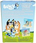 Spin Master Games, 36-Piece Bluey Puzzles 2-Pack, Bluey Toys, Puzzles, for Kids Ages 3 & Up