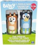 Spin Master Games, 36-Piece Bluey Puzzles 2-Pack, Bluey Toys, Puzzles, for Kids Ages 3 & Up