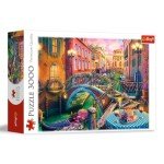 Trefl an Evening in Venice 3000 Piece Jigsaw Puzzle, Red 46"x33" Print, DIY Puzzle, Creative Fun, Classic Jigsaw for Adults and Children from 15 Years Old