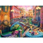 Trefl an Evening in Venice 3000 Piece Jigsaw Puzzle, Red 46"x33" Print, DIY Puzzle, Creative Fun, Classic Jigsaw for Adults and Children from 15 Years Old