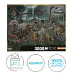 AQUARIUS Jurassic World Size Chart 3000pc Puzzle (3000 Piece Jigsaw Puzzle) - Glare Free - Precision Fit - Officially Licensed Jurassic World Merchandise & Collectibles - 42x35 Inches