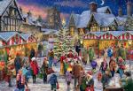 Buffalo Games - ALI Corti - Winter Village Festival - 2000 Piece Jigsaw Puzzle for Adults -Challenging Puzzle Perfect for Game Nights - Finished Size is 38.50 x 26.50