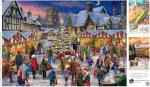Buffalo Games - ALI Corti - Winter Village Festival - 2000 Piece Jigsaw Puzzle for Adults -Challenging Puzzle Perfect for Game Nights - Finished Size is 38.50 x 26.50