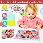 MZZOTOY Puzzles for Kids Ages 4-8, 60 Pieces for Kids Ages 3-5 in a Metal Box Jigsaw Puzzles Girls and Boys Educational Toys Gifts