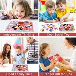 MZZOTOY Puzzles for Kids Ages 4-8, 60 Pieces for Kids Ages 3-5 in a Metal Box Jigsaw Puzzles Girls and Boys Educational Toys Gifts