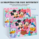 MZZOTOY Puzzles for Kids Ages 4-8, 60 Pieces for Kids Ages 3-5 in a Metal Box Jigsaw Puzzles Girls and Boys Educational Toys Gifts