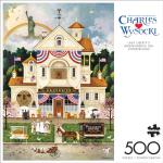 Buffalo Games - Charles Wysocki - Lady Liberty's Independence Day Enterprising - 500 Piece Jigsaw Puzzle for Adults -Challenging Puzzle Perfect for Game Nights