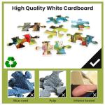 500 Pieces Puzzles for Adult Jigsaw Puzzle 500 Piece Puzzle Children Elderly Puzzle Chicken Duck Farm Puzzle Gift for Mom Dad Family Friend Family Activity Games Home Decor Wall Art 20.5x15IN